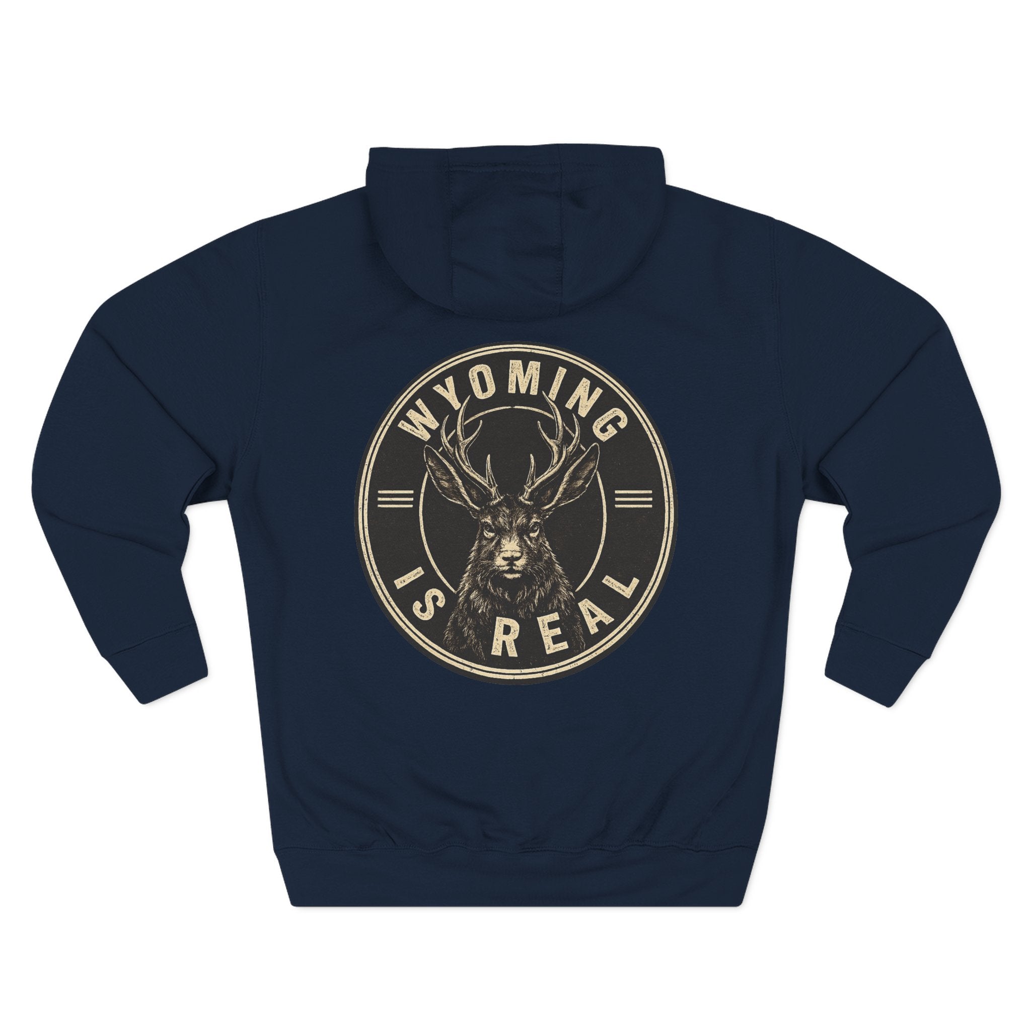 Official Wyoming is Real Jackalope Hoodie