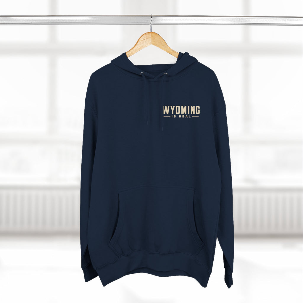 Official Wyoming is Real Jackalope Hoodie