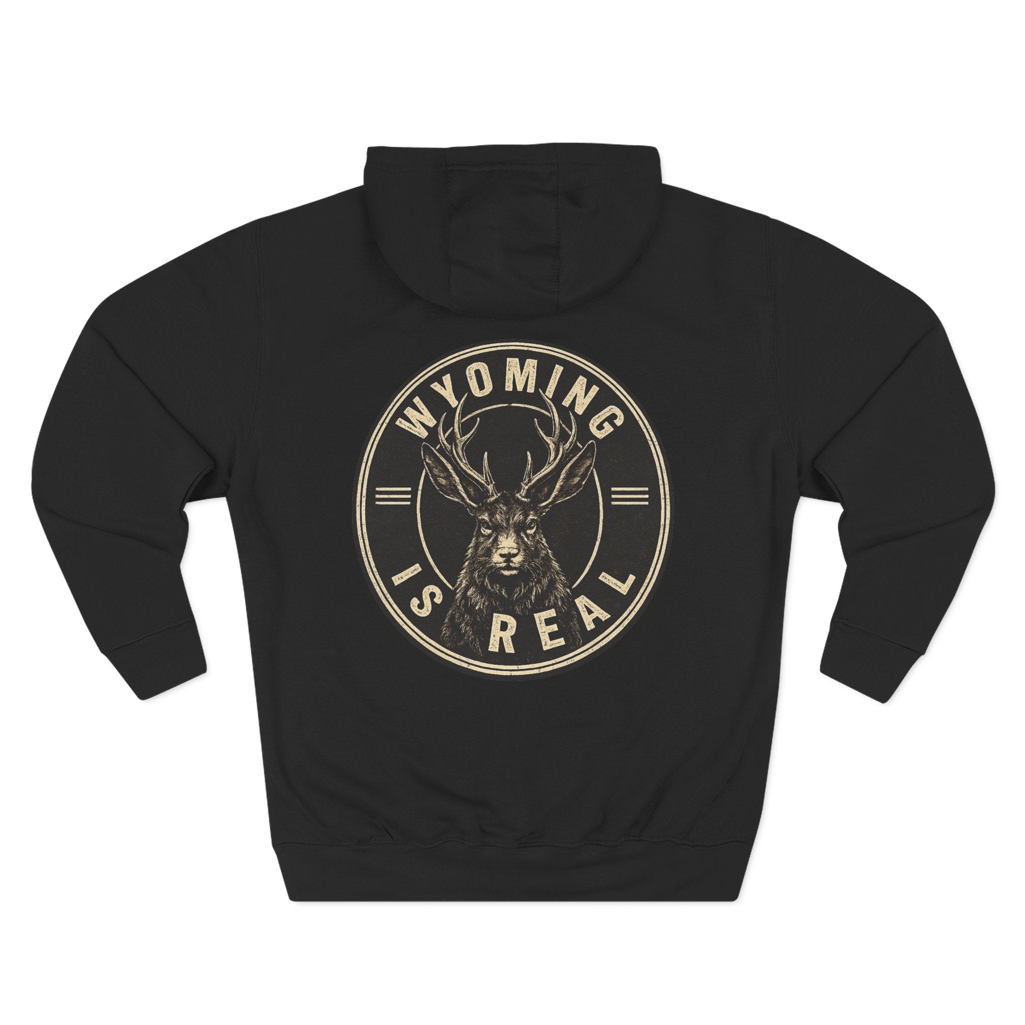 Official Wyoming is Real Jackalope Hoodie
