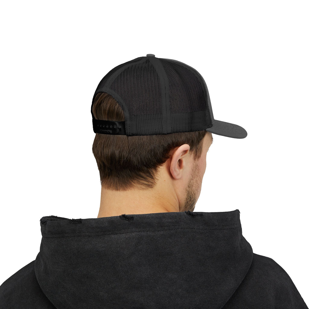 Wyoming Is Real Snapback Trucker Cap — Vintage Outdoor Mesh Hat