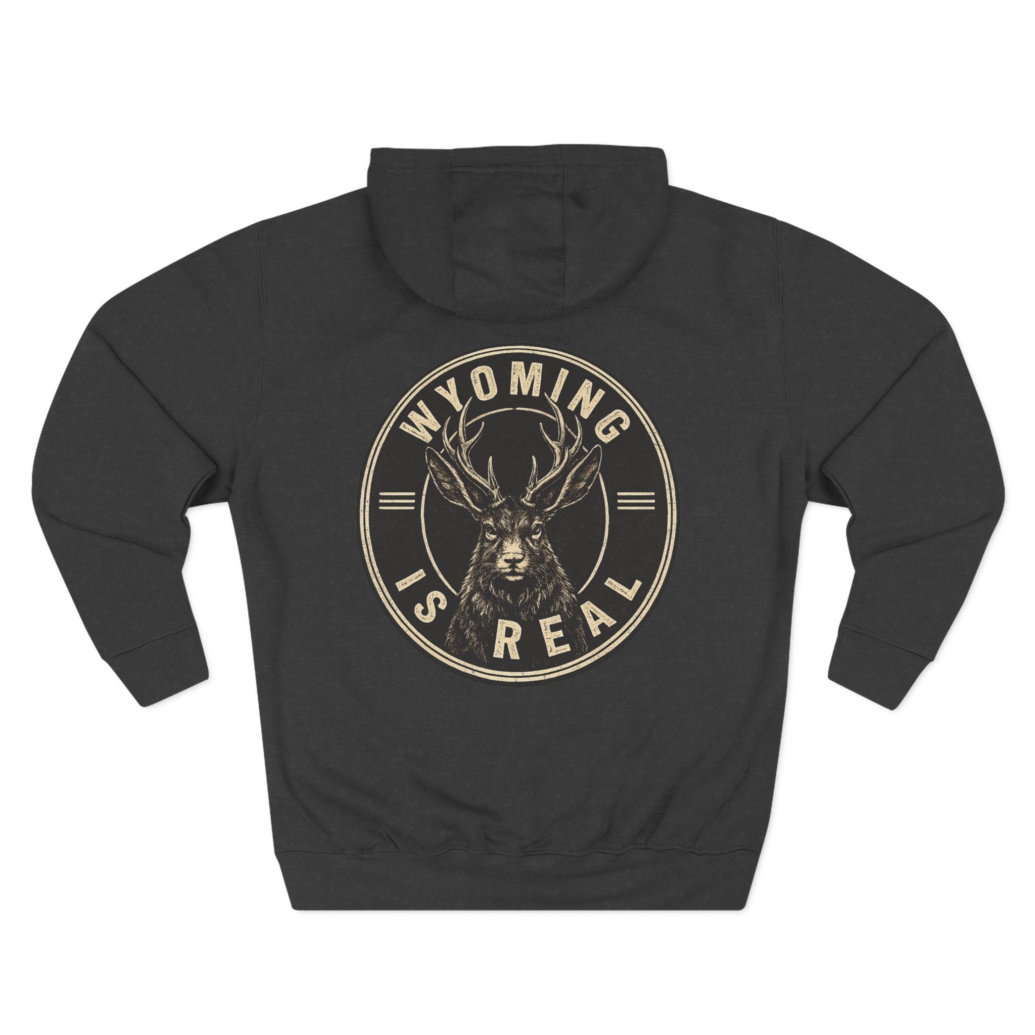 Official Wyoming is Real Jackalope Hoodie