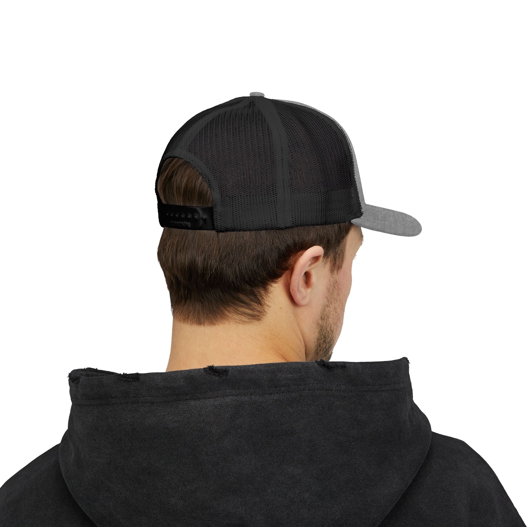 Wyoming Is Real Snapback Trucker Cap — Vintage Outdoor Mesh Hat