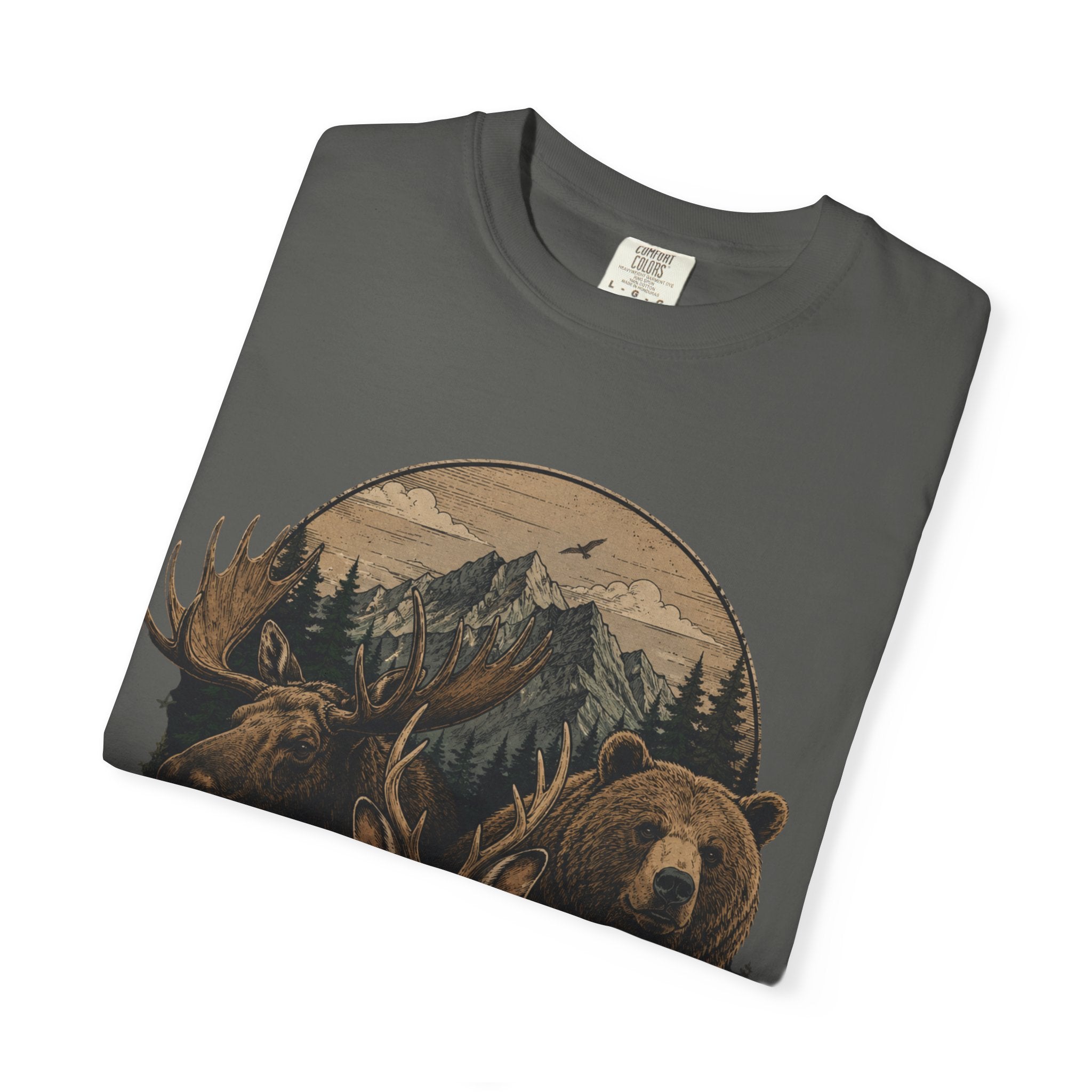 Wild Wyoming Shirt — Bear, Jackalope, Moose