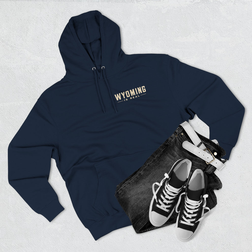 Official Wyoming is Real Jackalope Hoodie