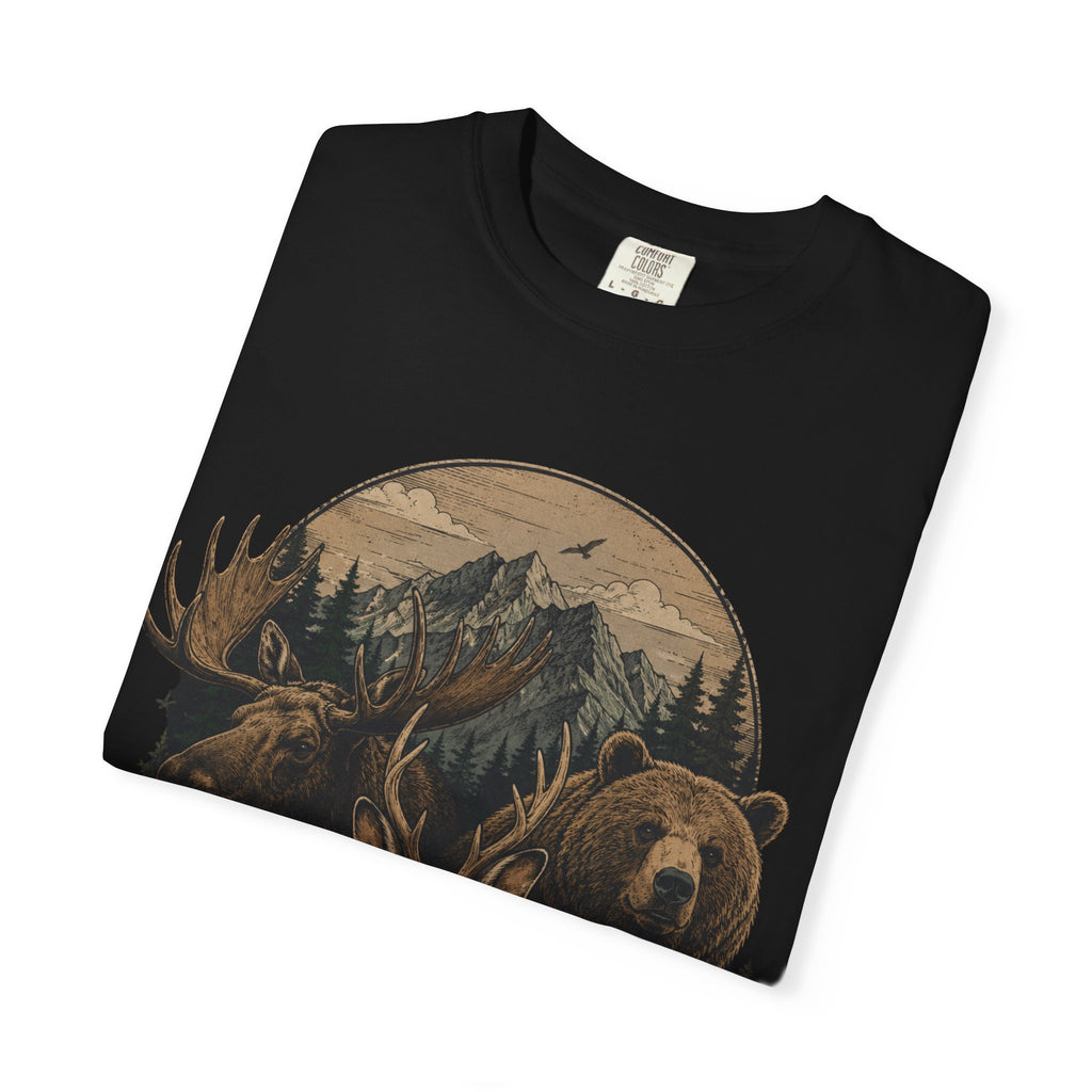 Wild Wyoming Shirt — Bear, Jackalope, Moose