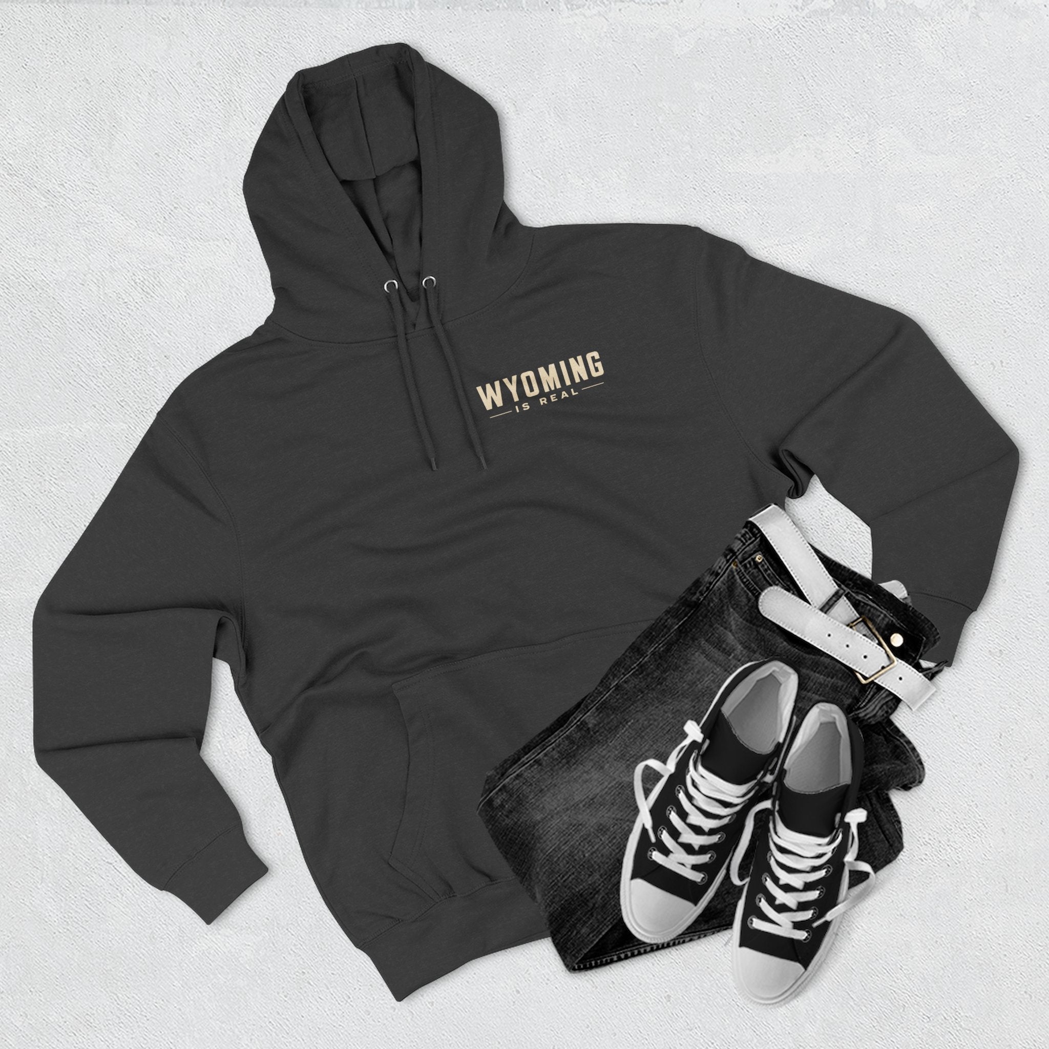 Wild Wyoming Hoodie — Bear, Jackalope, Moose