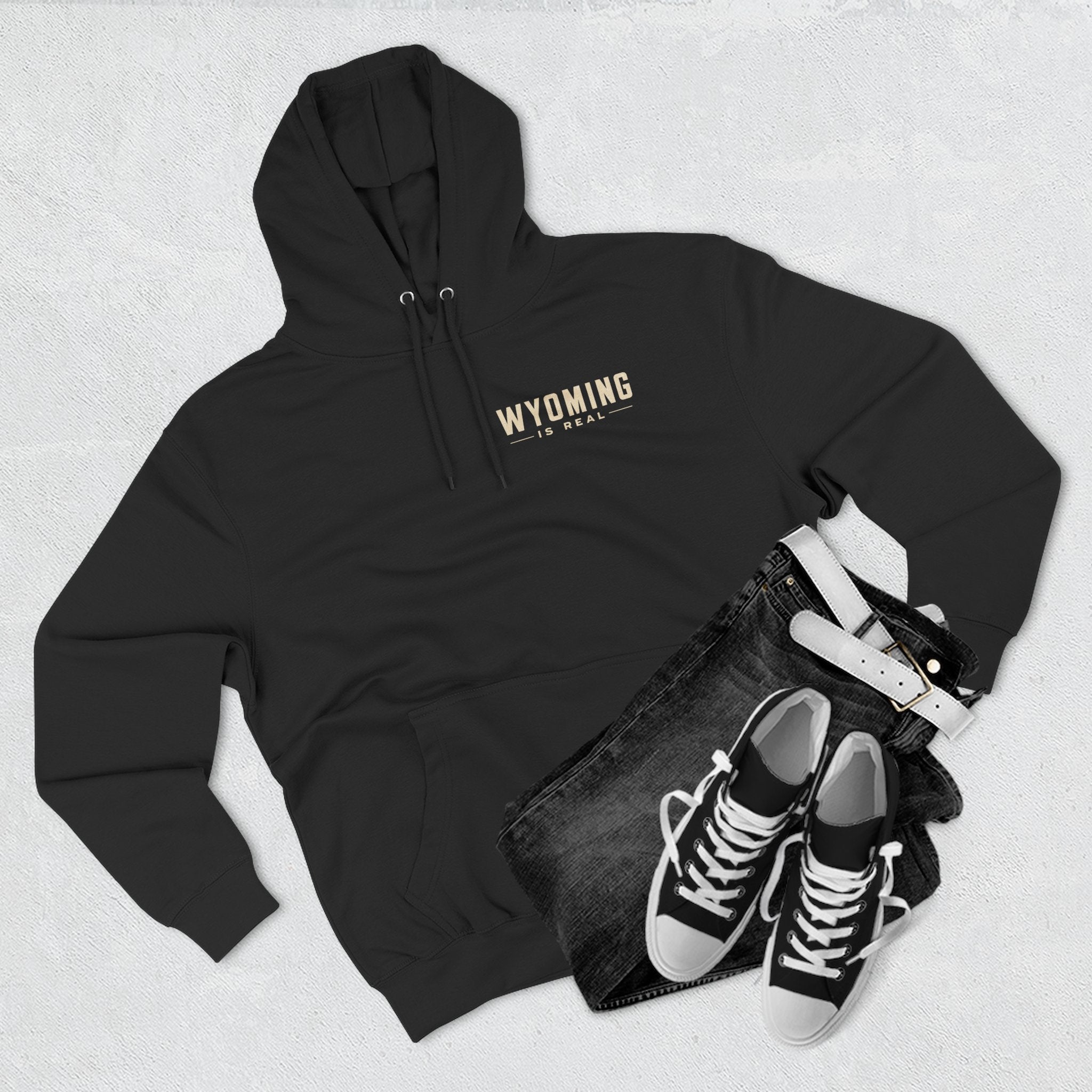Official Wyoming is Real Jackalope Hoodie
